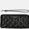 Dames Portemonnees^Guess Laurel SLG ziparound portemonnee L black