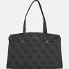 Schoolhandtassen | Shoppers^Guess Lorelei travelbag tote shopper coal logo