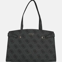 Schoolhandtassen | Shoppers^Guess Lorelei travelbag tote shopper coal logo