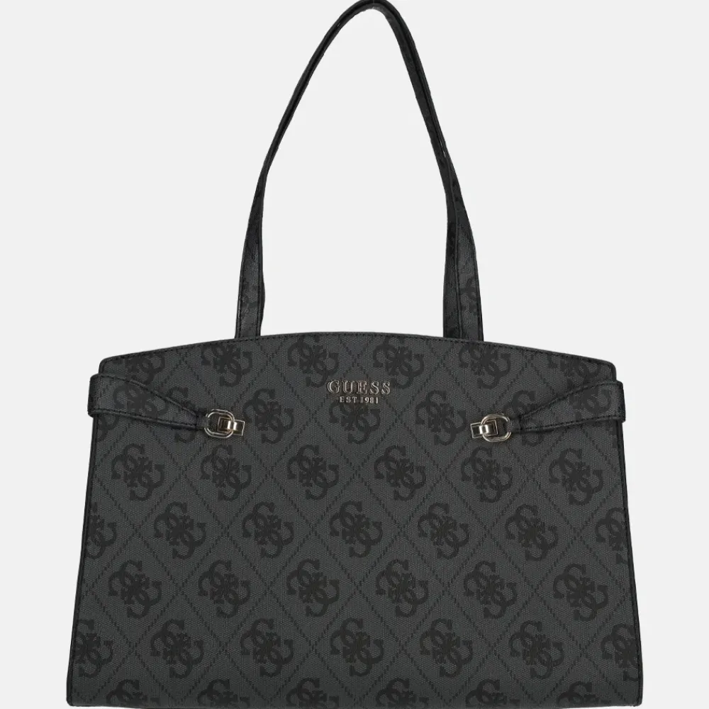 Schoolhandtassen | Shoppers^Guess Lorelei travelbag tote shopper coal logo