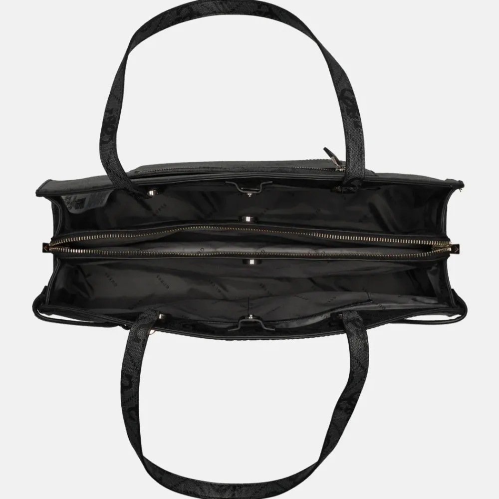 Schoolhandtassen | Shoppers^Guess Lorelei travelbag tote shopper coal logo