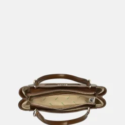 Shoppers^Guess Mietta Noel tote shopper latte logo/brown