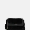 Schoudertassen^Guess Mileva convertible schoudertas black