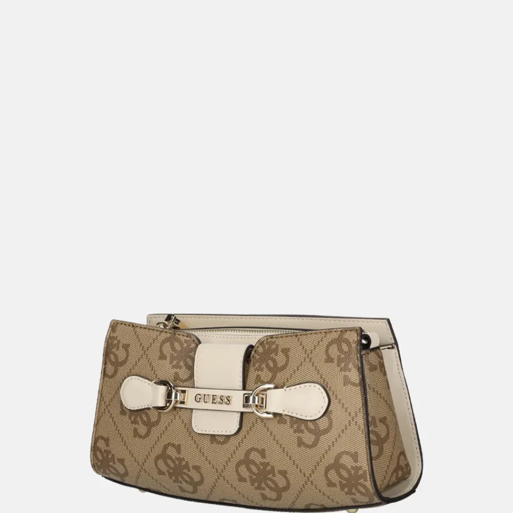 Crossbody Tassen^Guess Nolana crossbody tas latte logo/bone