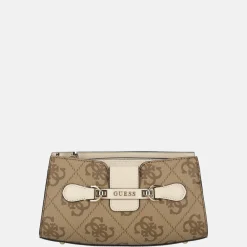 Crossbody Tassen^Guess Nolana crossbody tas latte logo/bone