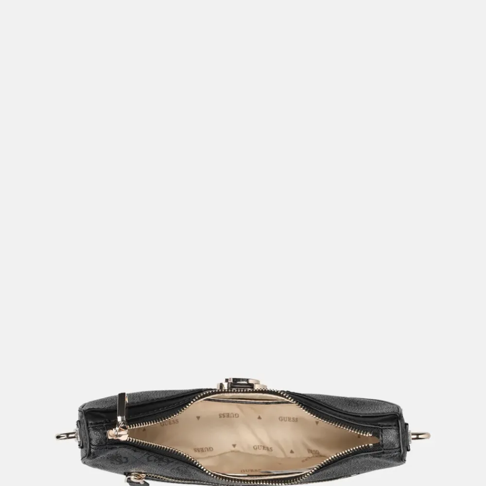Schoudertassen^Guess Orlina schoudertas coal logo