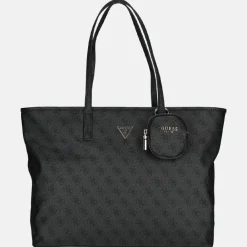 Shoppers^Guess Power play tech tote shopper L coal logo