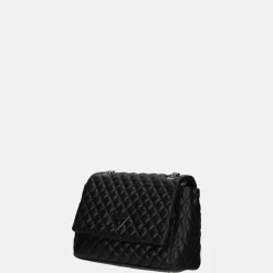 Schoudertassen^Guess Rainee schoudertas black