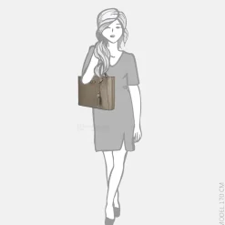 Shoppers^Guess shopper dark taupe