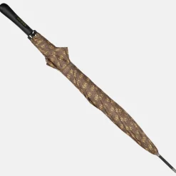 Paraplu'S^Guess stokparaplu logo brown/ochre