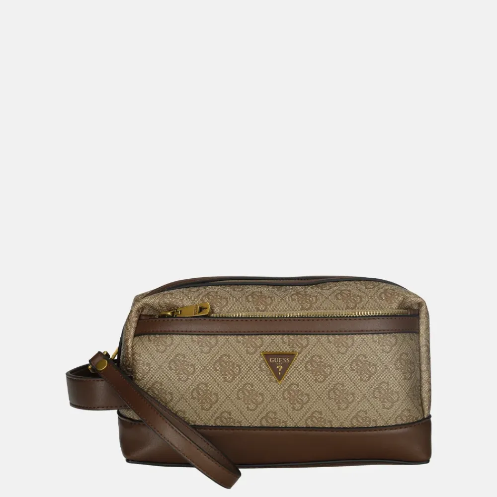 Beautycases^Guess Vezzola beautycase beige/brown