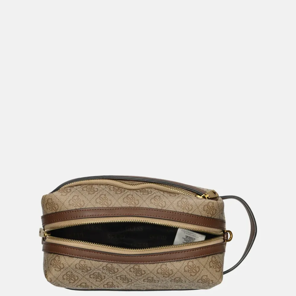 Beautycases^Guess Vezzola beautycase beige/brown