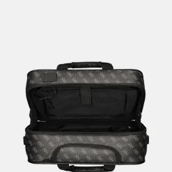 Handbagage Koffers^Guess Vezzola business trolley 15 inch dark black