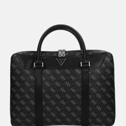 Heren Laptoptassen^Guess Vezzola laptoptas dark black