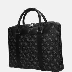 Heren Laptoptassen^Guess Vezzola laptoptas dark black