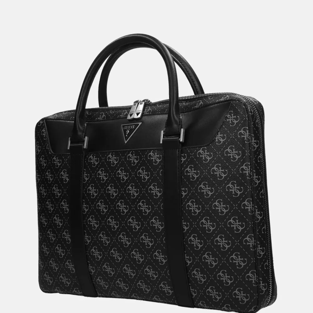 Heren Laptoptassen^Guess Vezzola laptoptas dark black