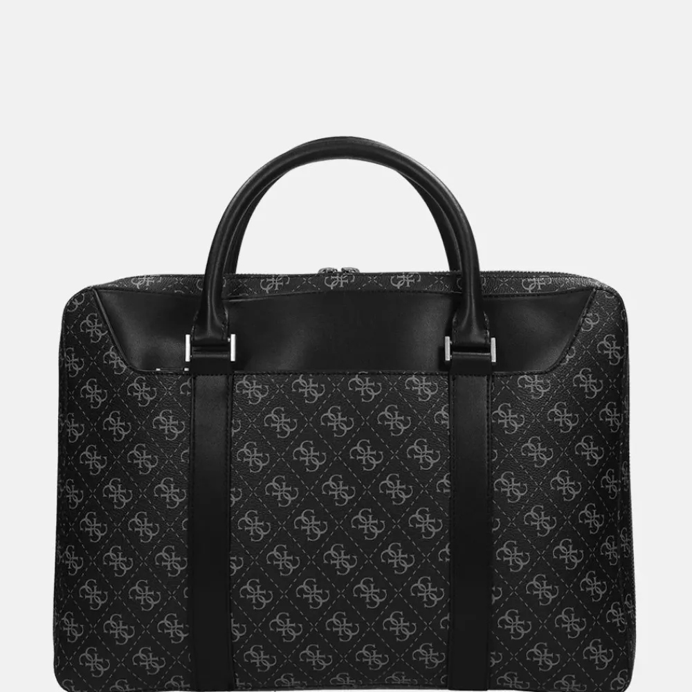 Heren Laptoptassen^Guess Vezzola laptoptas dark black