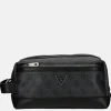 Toilettassen^Guess Vezzola toilettas black