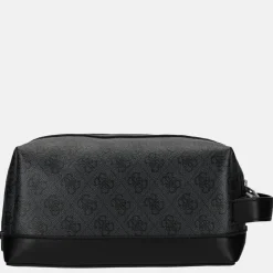Toilettassen^Guess Vezzola toilettas black