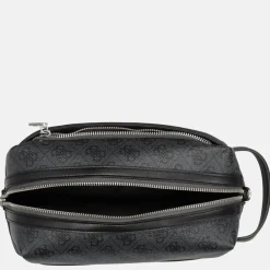 Toilettassen^Guess Vezzola toilettas black