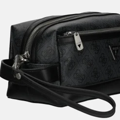 Toilettassen^Guess Vezzola toilettas black