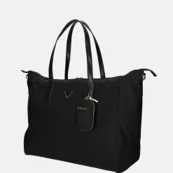 Handtassen^Guess Wave carry-on tote handtas L black