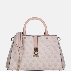 Handtassen^Guess Zamira Luxury handtas orchid logo