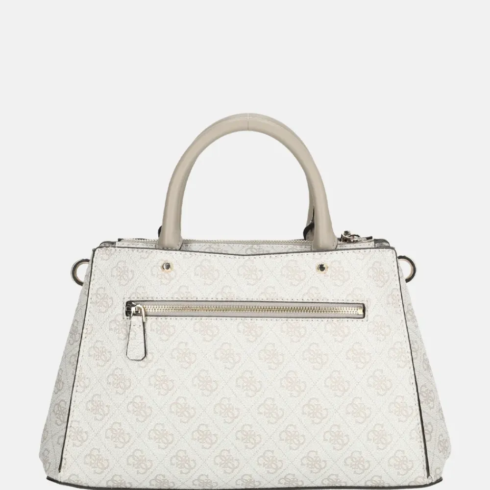 Handtassen^Guess Zamira Luxury handtas dark taupe logo