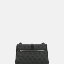 Schoudertassen^Guess Zamira schoudertas coal logo