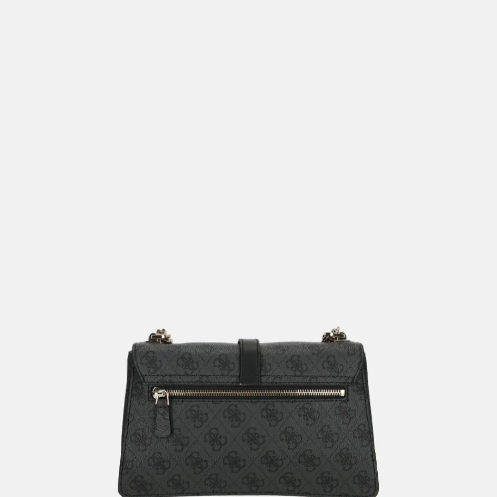 Schoudertassen^Guess Zamira schoudertas coal logo