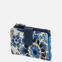 Dames Portemonnees^Happy Wallet portemonnee M bloemprint