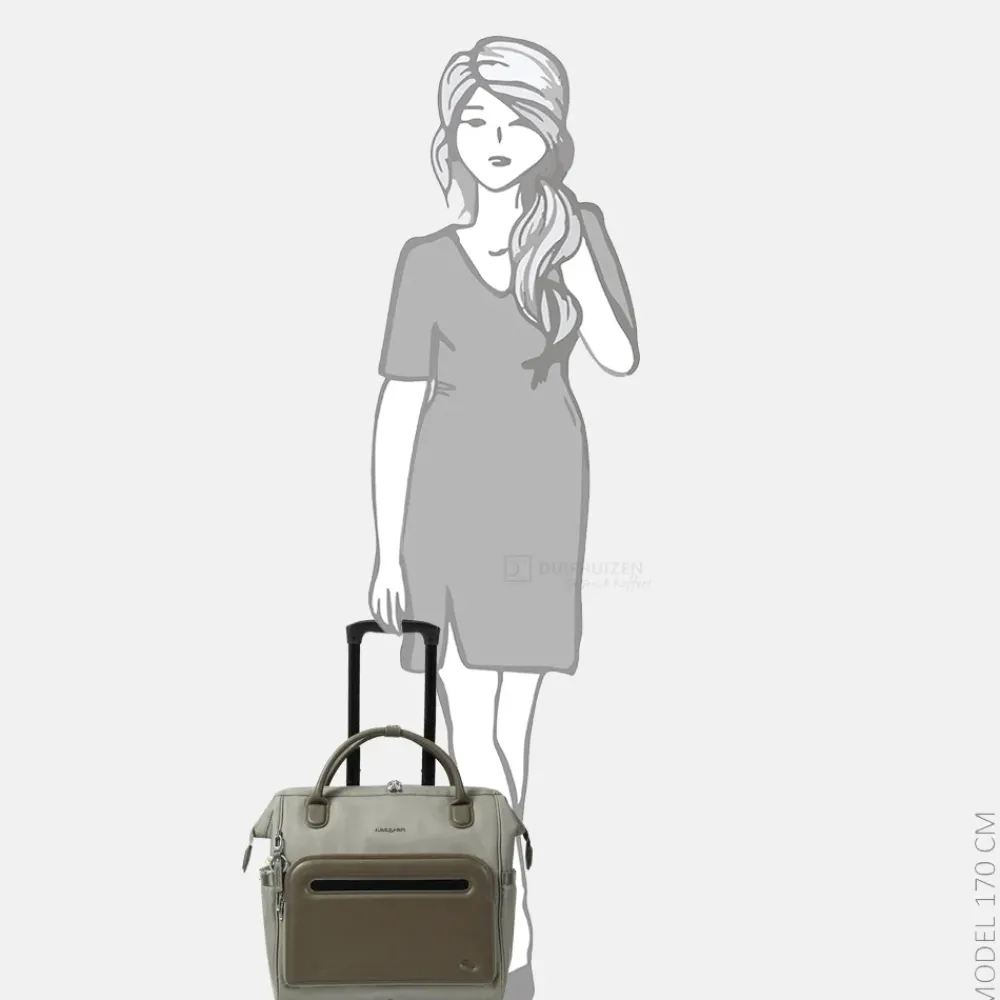 Business Trolleys | Business Trolleys^Hedgren business trolley 15 inch vintage taupe