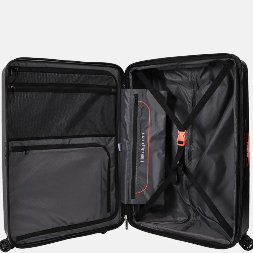 Reiskoffers^Hedgren Comby spinner reiskoffer 74 cm black