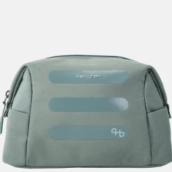 Toilettassen^Hedgren Comby toilettas grey-green