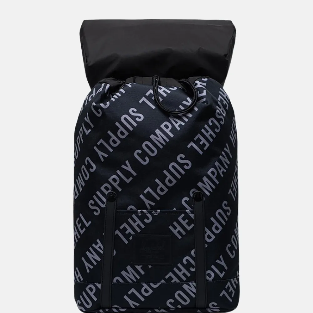 School Rugzakken | School Rugzakken^Herschel Retreat rugzak 15 inch black sharkskin