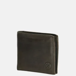 Heren Portemonnees^Hide & Stitches billfold olive