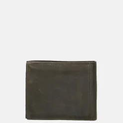 Heren Portemonnees^Hide & Stitches billfold olive