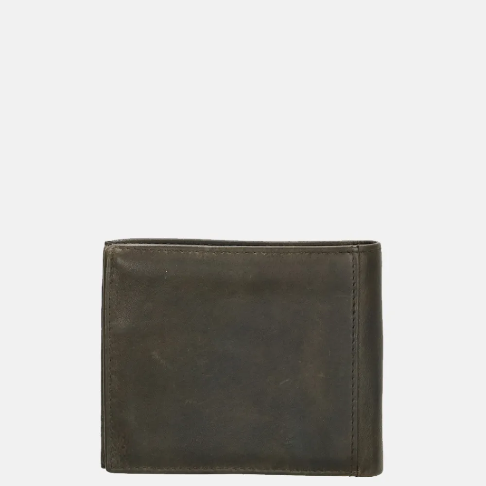 Heren Portemonnees^Hide & Stitches billfold olive