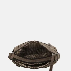 Crossbody Tassen^Hide & Stitches crossbody tas donkerbruin