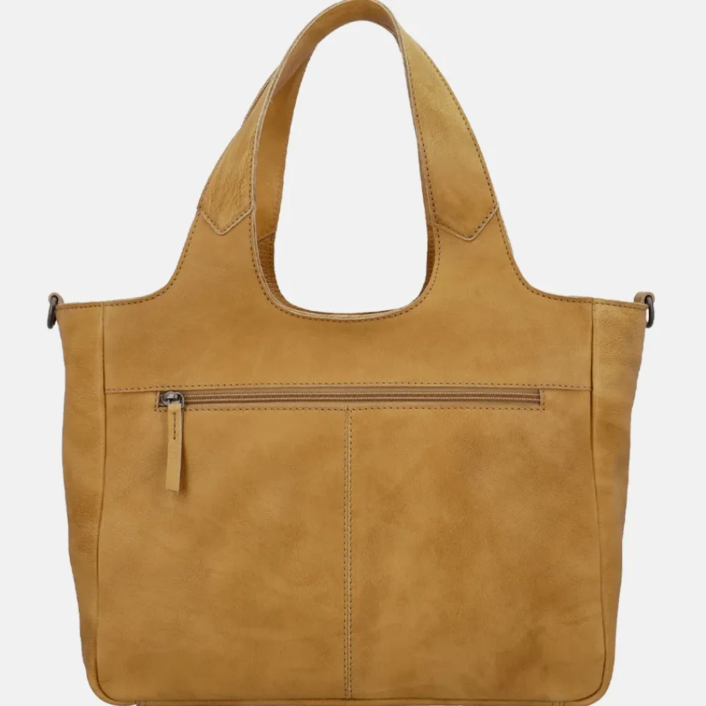 Handtassen^Hide & Stitches Earth Inspire handtas M zand
