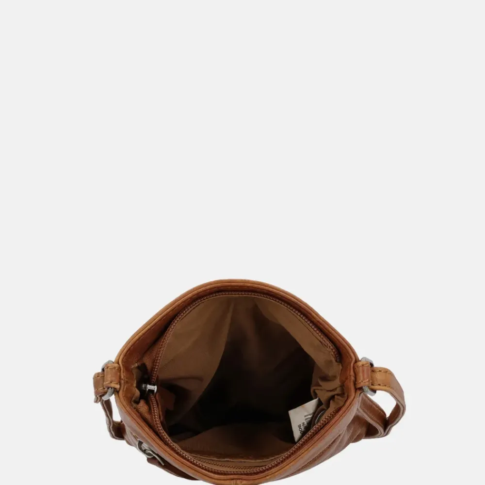 Crossbody Tassen^Hide & Stitches Earth inspire crossbody tas bruin