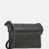 Crossbody Tassen^Hide & Stitches Idaho crossbody tas black