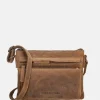 Crossbody Tassen^Hide & Stitches Idaho crossbody tas brown