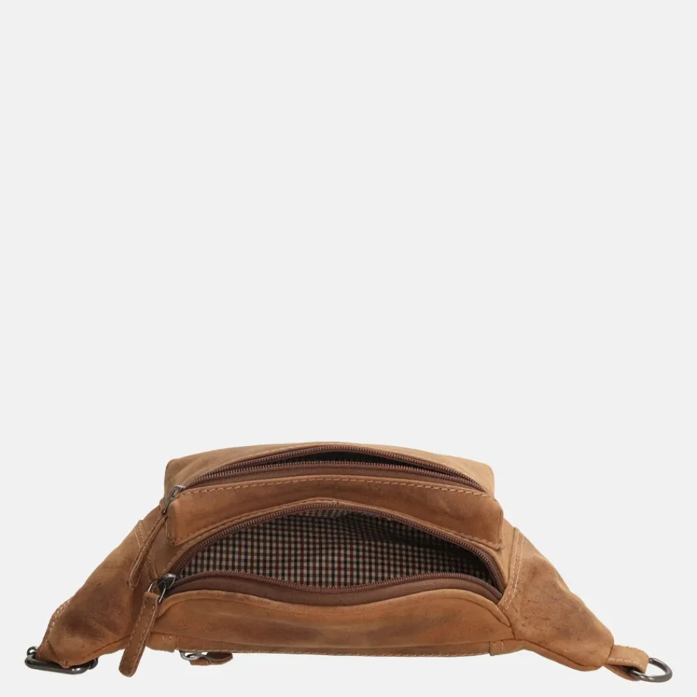 Heuptasjes^Hide & Stitches Idaho heuptas bruin