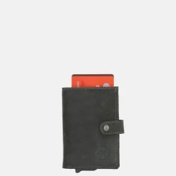 Pasjeshouders | Heren Portemonnees^Hide & Stitches Idaho pasjeshouder zwart