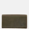 Dames Portemonnees^Hide & Stitches Idaho portemonnee olijfgroen