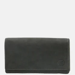 Dames Portemonnees^Hide & Stitches Idaho portemonnee black