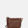Crossbody Tassen^Hide & Stitches Japura crossbody tas cognac