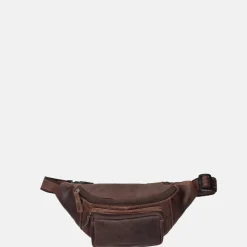 Heuptasjes^Hide & Stitches Japura heuptas donkerbruin