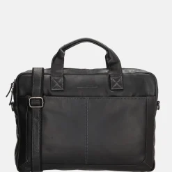 Heren Laptoptassen | Dames Laptoptassen^Hide & Stitches Japura laptoptas 15.6 inch zwart